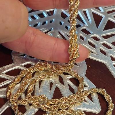 14kt Gold Filled Rope Chain