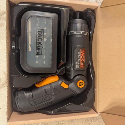 Tacklife SDH13DC 3.6V Cordless Screwdriver.