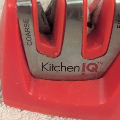 KitchenIQ Edge Grip 2-Stage Knife Sharpener.