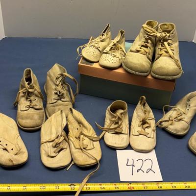 Vintage Baby Shoe Lot