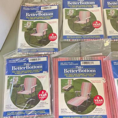 966 Lot of New in Pkg. Aluminum Chair Replacements