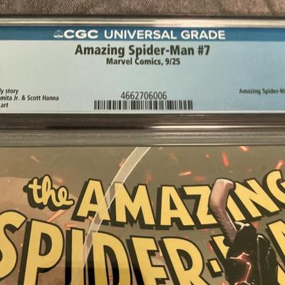 CGC 9.6 Amazing Spider-Man #7 (2025) - John Romita Jr. Main Cover (Marvel)