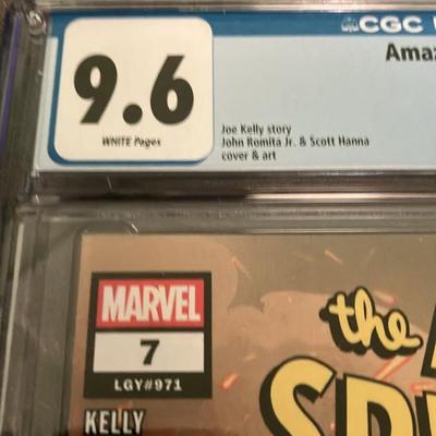 CGC 9.6 Amazing Spider-Man #7 (2025) - John Romita Jr. Main Cover (Marvel)