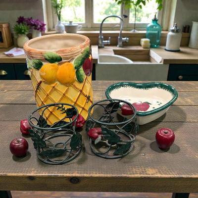 Assorted Fruit Decorations