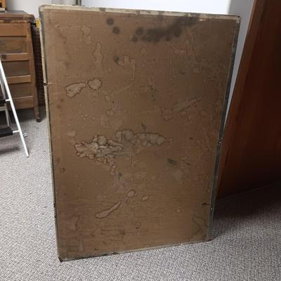 LARGE ORIGINAL MAP OF MAGIC MOUNTAIN AMUSEMENT PARK IN GOLDEN, CO