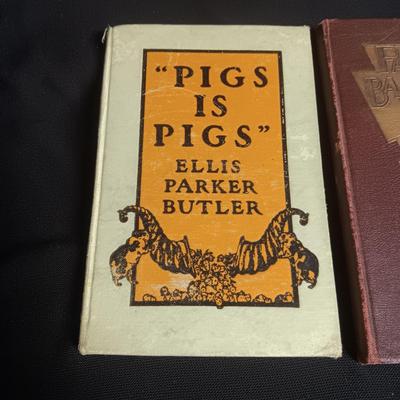 1927 "PICK-UPS" AND 1906 "PIGS IS PIGS"