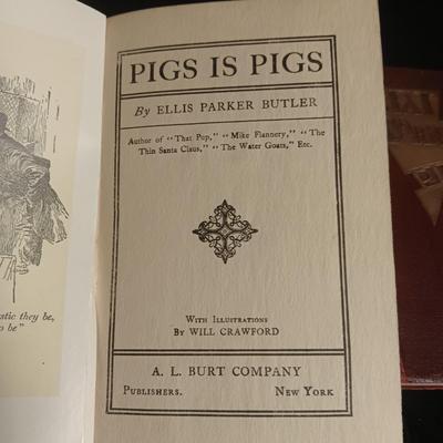 1927 "PICK-UPS" AND 1906 "PIGS IS PIGS"
