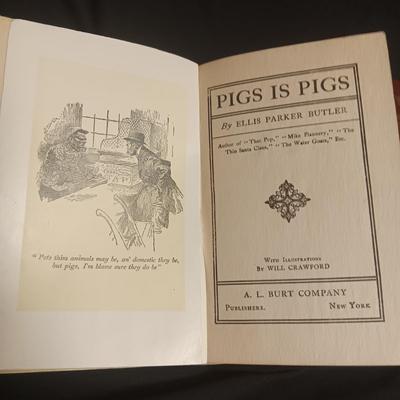 1927 "PICK-UPS" AND 1906 "PIGS IS PIGS"