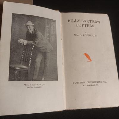 "BILLY BAXTER'S LETTERS" AND "THE SPECIALIST"