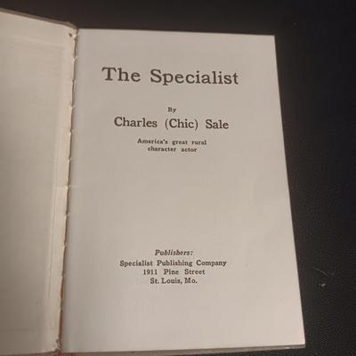 "BILLY BAXTER'S LETTERS" AND "THE SPECIALIST"