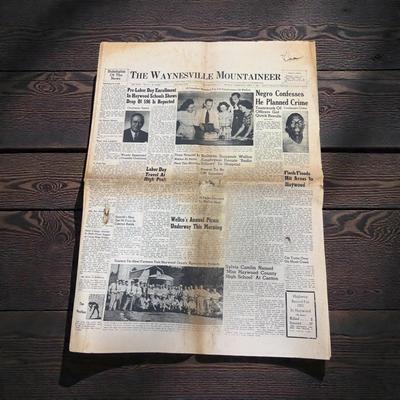 The Waynesville Mountaineer From Sep 3, 1951