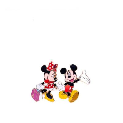 Sale Photo Thumbnail #400: Mickey Mouse & Minnie Mouse Disney Pin. It is an Open Edition pin and part of "Mickey Mouse and Friends" booster set.