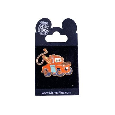 Sale Photo Thumbnail #404: It features the character Tow Mater, the local tow truck from the Cars franchise. This pin was part of a 4-pin trading starter set released around 2006.