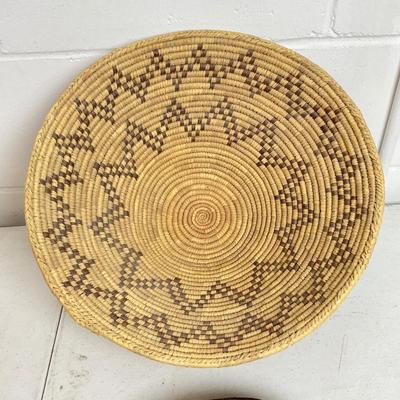 966 Lot of Two Native American Baskets
