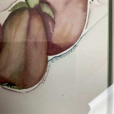 968 Bombay Devonshire Saylor Clock with Signed Artwork and Biscotti Jar