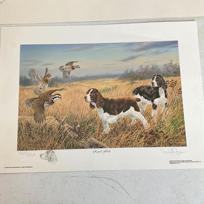 975 Waterfowl Artwork Signed