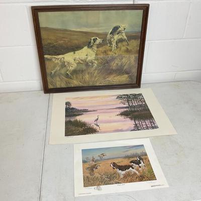 975 Waterfowl Artwork Signed