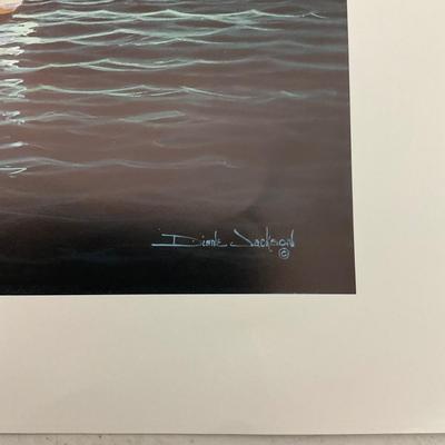 977 Don Swann Signed Artwork with Nautical Prints