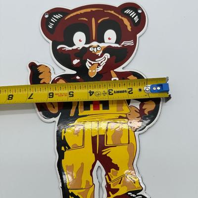 Vintage IH International Harvester Bear Tin Sign