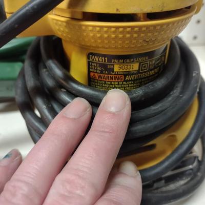 MAKITA JIG SAW, BLADES, SANDER, AND EXTENSION CORD