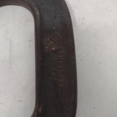 QUIK GRIP CLAMPS AND ARMSTRONG C CLAMPS