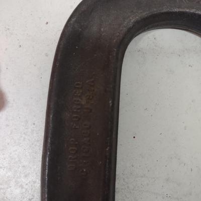 QUIK GRIP CLAMPS AND ARMSTRONG C CLAMPS