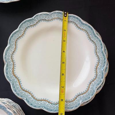 RUTH JOHNSON BROS ENGLAND CHINA SET 8 PLACE SETTING W/EXTRAS