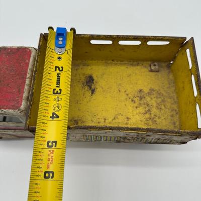Vintage Marx “Home Dairy” Tin Milk Truck – Pressed Steel Toy