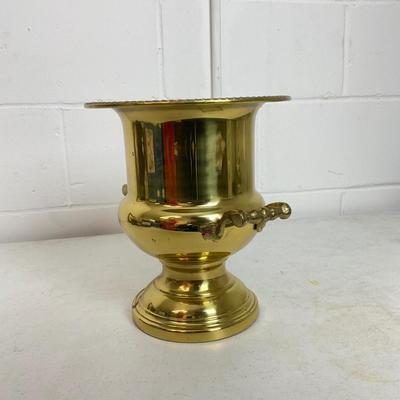 1014 Gold/ Brass Finish Wine Bucket