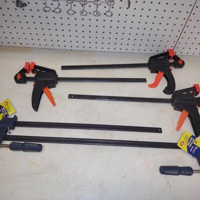 NEW BAR CLAMPS SIZES 18", AND 24"