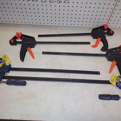 NEW BAR CLAMPS SIZES 18", AND 24"