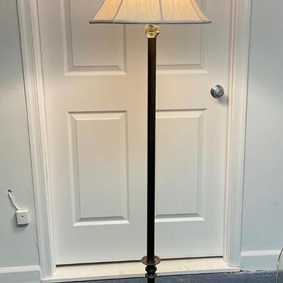 1092 Metal Bronze Finish Floor Lamp