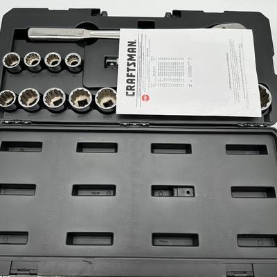 NIB Craftsman 16-Pc 3/4” Drive Socket Wrench Set w/ Case – Heavy Duty