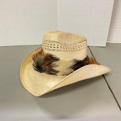 1096 Vintage Stetson Straw Hat