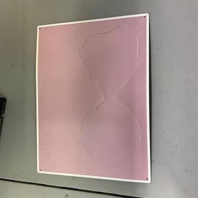 1097 Lot of Lionel Train Print, Sign, and Framed Photograph