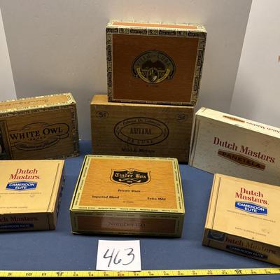 Vintage Cigar Box Lot