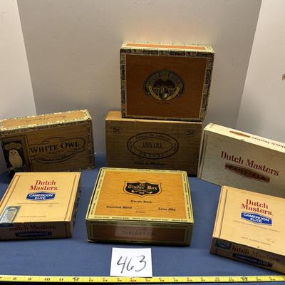Vintage Cigar Box Lot