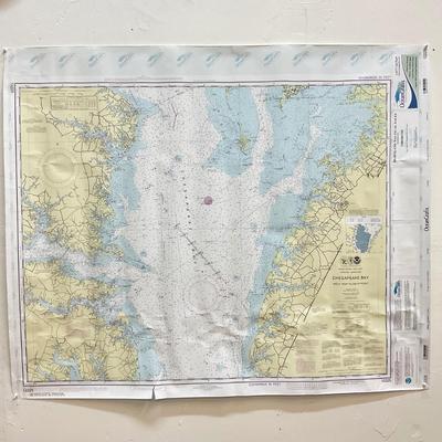 1103 Lot of Chesapeake Bay Maps and Charts