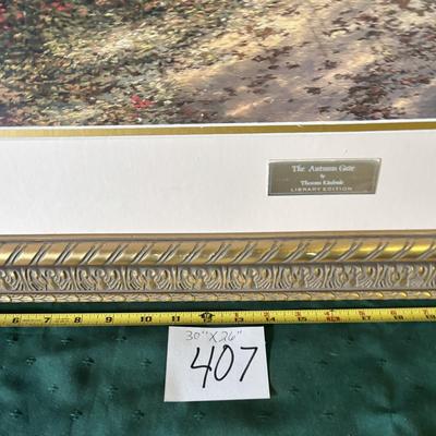 The Autumn Gate has Scratches see pictures