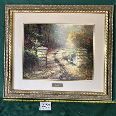 The Autumn Gate has Scratches see pictures