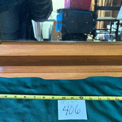 Wall Mirror with Shelf