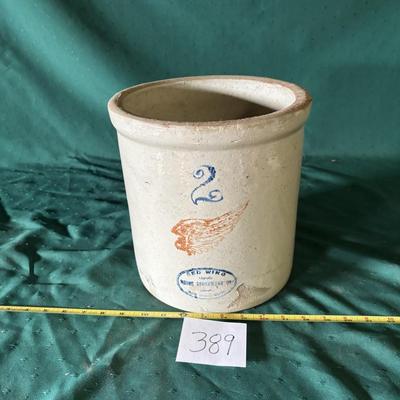 #2 Red Wing Crock