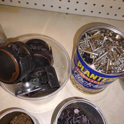 VARIETY OF HARDWARE , CASTERS