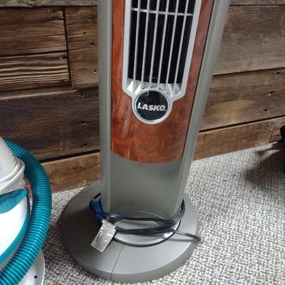 HOOVER CARPET CLEANER, LASKO FAN