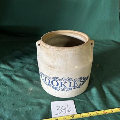 Crock Cookie Jar No Lid