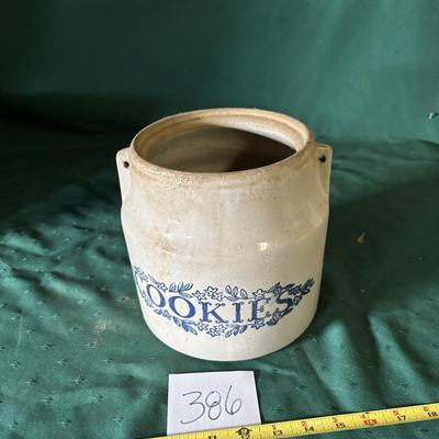 Crock Cookie Jar No Lid