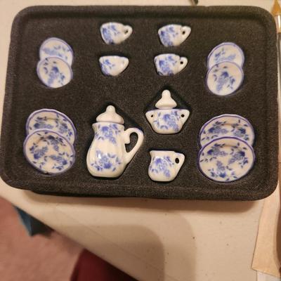 Blue China Mini Tea Set