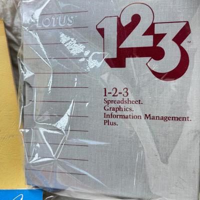 Sale Photo Thumbnail #429: IBM plastic reel disk container, ream of dot matrix paper continuous , 1970s computing books, Life magazine 1938. Sorry no shipping Paper is very heavy.