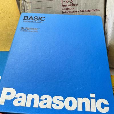 Sale Photo Thumbnail #428: IBM plastic reel disk container, ream of dot matrix paper continuous , 1970s computing books, Life magazine 1938. Sorry no shipping Paper is very heavy.