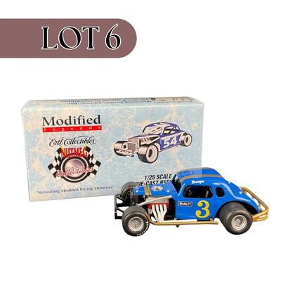 -6- 1:25 SCALE | 1937 Sedan Coupe Modified Issue #7 “Bugsy” Stevens | Die Cast